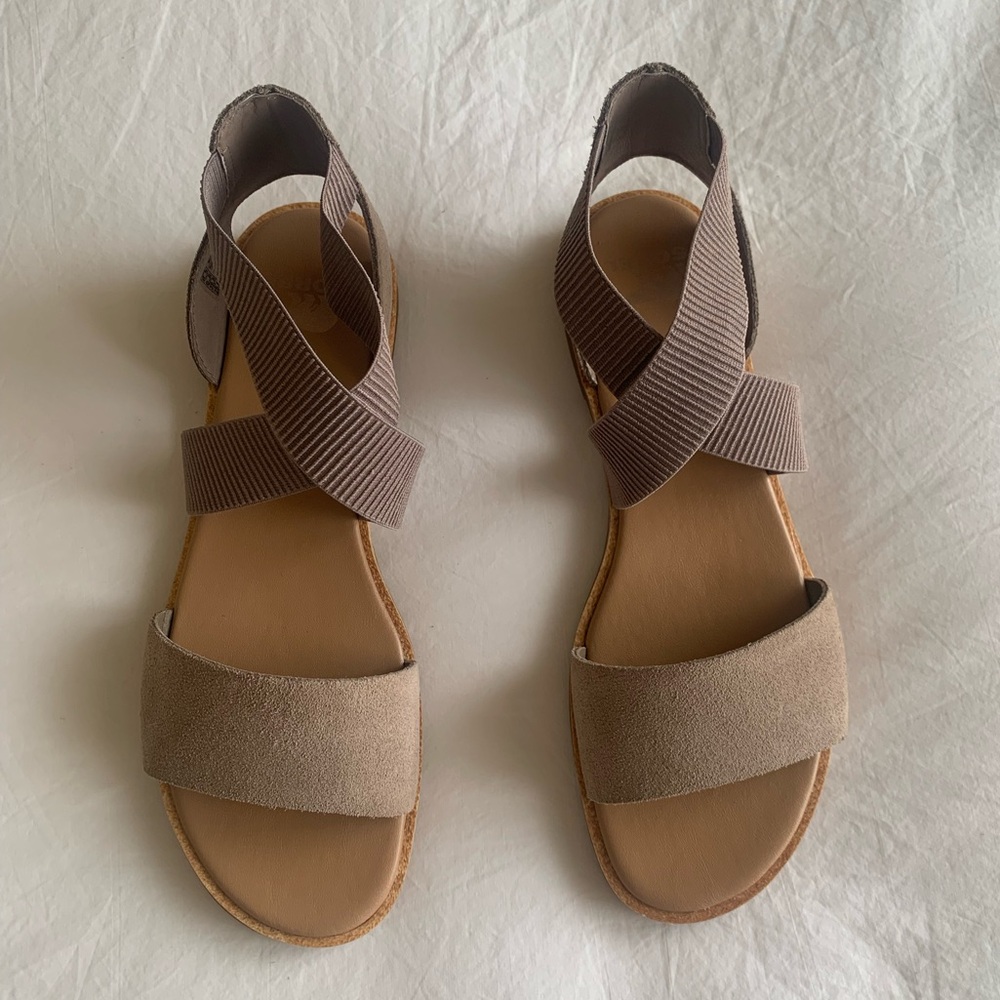 Sorel Ella lll Tan Strappy Sandals